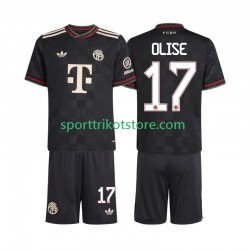 FC Bayern München Kinderset Ausweich trikot 2025-2026 Kurzarm Michael Olise 17