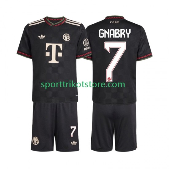 FC Bayern München Kinderset Ausweich trikot 2025-2026 Kurzarm Serge Gnabry 7