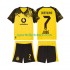 Borussia Dortmund Kinderset Heim trikot 2025-2026 Kurzarm Jobe Bellingham 7
