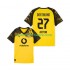 Borussia Dortmund Herren Heim trikot 2025-2026 Kurzarm Karim Adeyemi 27