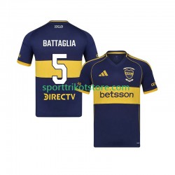 Boca Juniors Herren Heim trikot 2025-2026 Kurzarm Rodrigo Battaglia 5