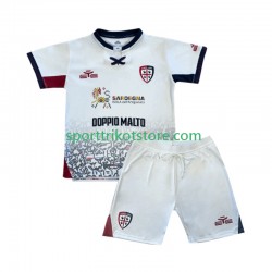 Cagliari Kinderset Auswärts trikot 2025-2026 Kurzarm