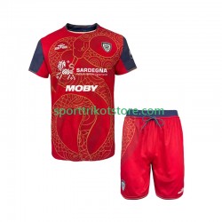 Cagliari Kinderset Heim trikot 2025-2026 Kurzarm Special