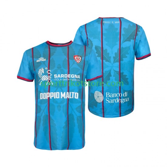 Cagliari Herren Ausweich trikot 2025-2026 Kurzarm