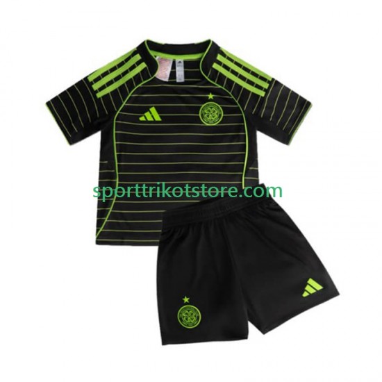 Celtic Glasgow Kinderset Auswärts trikot 2025-2026 Kurzarm FC