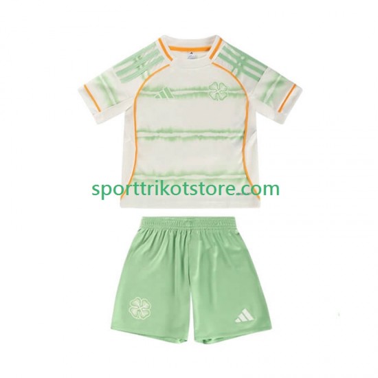 Celtic Glasgow Kinderset Ausweich trikot 2025-2026 Kurzarm FC