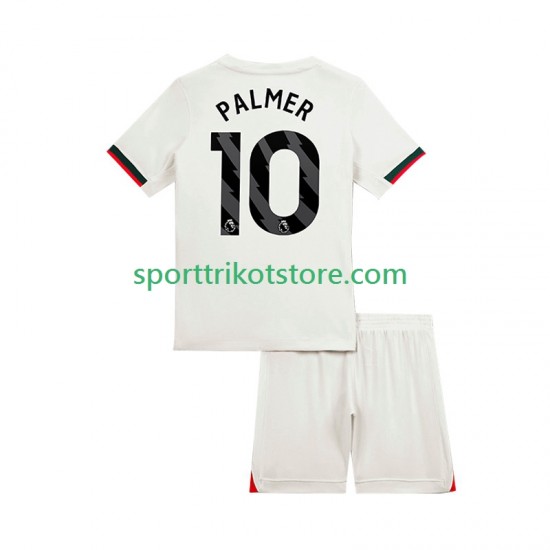 Chelsea Kinderset Auswärts trikot 2025-2026 Kurzarm Cole Palmer 10