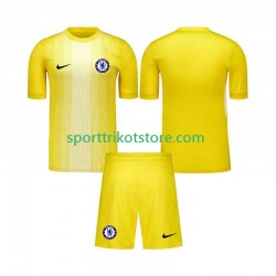 Chelsea Kinderset Ausweich trikot 2025-2026 Kurzarm Torwart