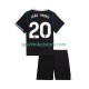 Chelsea Kinderset Ausweich trikot 2025-2026 Kurzarm Joao Pedro 20