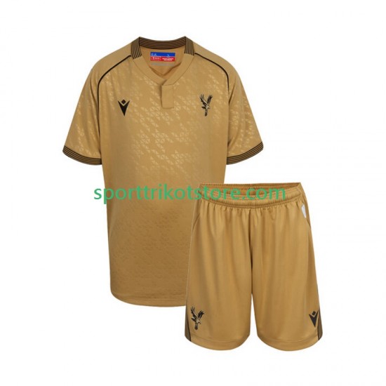 Crystal Palace Kinderset Auswärts trikot 2025-2026 Kurzarm