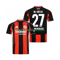 Eintracht Frankfurt Herren Heim trikot 2025-2026 Kurzarm Mario Gotze 27