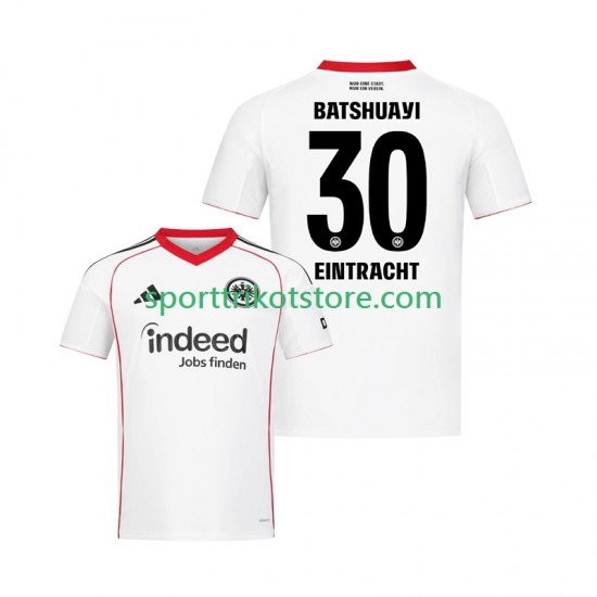 Eintracht Frankfurt Herren Auswärts trikot 2025-2026 Kurzarm Michy Batshuayi 30