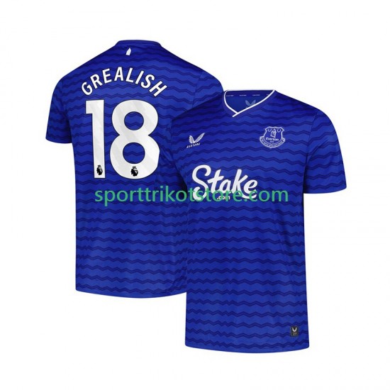 Everton Herren Heim trikot 2025-2026 Kurzarm Jack Grealish 18