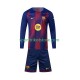 FC Barcelona Kinderset Heim trikot 2025-2026 Langarm