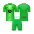 FC Barcelona Kinderset Heim trikot 2025-2026 Kurzarm Torwart
