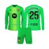 FC Barcelona Kinderset Heim trikot 2025-2026 Langarm Torwart Szczesny 25