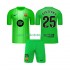FC Barcelona Kinderset Heim trikot 2025-2026 Kurzarm Torwart Szczesny 25