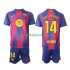 FC Barcelona Kinderset Heim trikot 2025-2026 Kurzarm Marcus Rashford 14