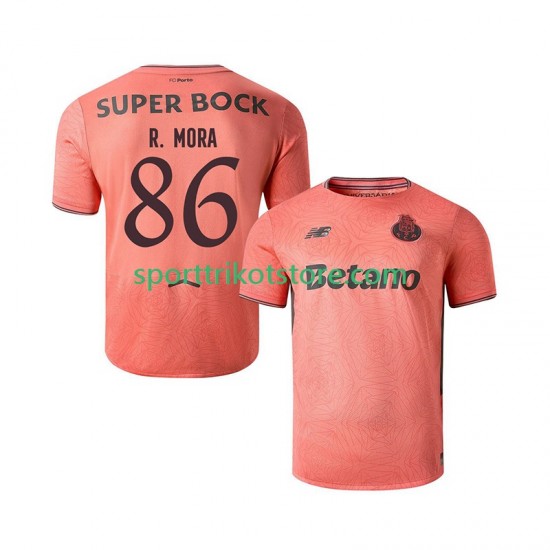 FC Porto Herren Auswärts trikot 2025-2026 Kurzarm Rodrigo Mora 86