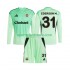 Kinderset Auswärts trikot 2025-2026 Langarm Torwart Fenerbahce Ederson Moraes 31