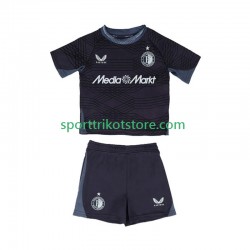 Feyenoord Rotterdam Kinderset Auswärts trikot 2025-2026 Kurzarm