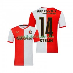 Feyenoord Rotterdam Herren Heim trikot 2025-2026 Kurzarm Sem Steijn 14