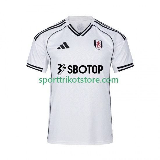 Fulham Herren Heim trikot 2025-2026 Kurzarm