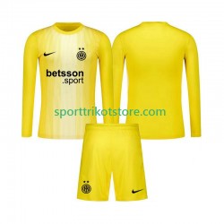 Inter Mailand Kinderset Auswärts trikot 2025-2026 Langarm Torwart