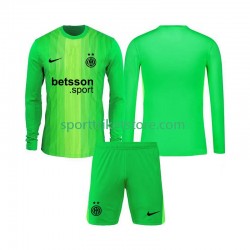 Inter Mailand Kinderset Ausweich trikot 2025-2026 Langarm Torwart