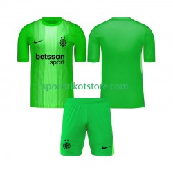 Inter Mailand Kinderset Ausweich trikot 2025-2026 Kurzarm Torwart