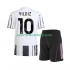 Juventus Turin Kinderset Heim trikot 2025-2026 Kurzarm Kenan Yildiz 10