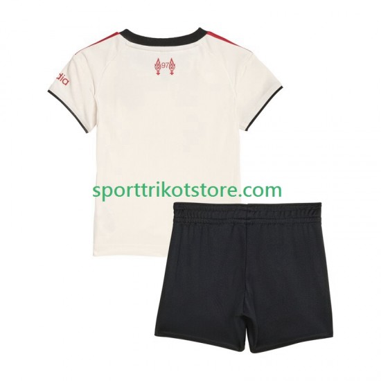 Liverpool Kinderset Auswärts trikot 2025-2026 Kurzarm