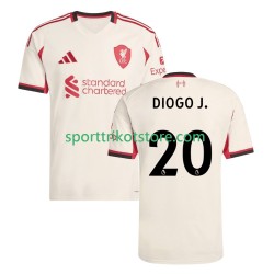 Liverpool Herren Auswärts trikot 2025-2026 Kurzarm Diogo Jota 20