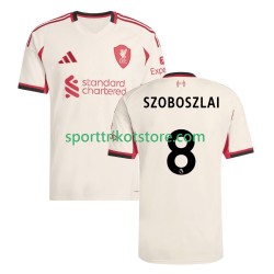 Liverpool Herren Auswärts trikot 2025-2026 Kurzarm Dominik Szoboszlai 8