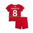 Liverpool Kinderset Heim trikot 2025-2026 Kurzarm Dominik Szoboszlai 8