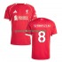 Liverpool Herren Heim trikot 2025-2026 Kurzarm Dominik Szoboszlai 8