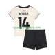 Liverpool Kinderset Auswärts trikot 2025-2026 Kurzarm Federico Chiesa 14