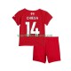 Liverpool Kinderset Heim trikot 2025-2026 Kurzarm Federico Chiesa 14