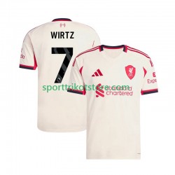 Liverpool Herren Auswärts trikot 2025-2026 Kurzarm Florian Wirtz 7