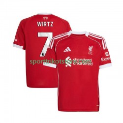 Liverpool Herren Heim trikot 2025-2026 Kurzarm Florian Wirtz 7