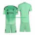 Liverpool Kinderset Auswärts trikot 2025-2026 Kurzarm Torwart