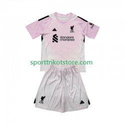 Liverpool Kinderset Ausweich trikot 2025-2026 Kurzarm Torwart