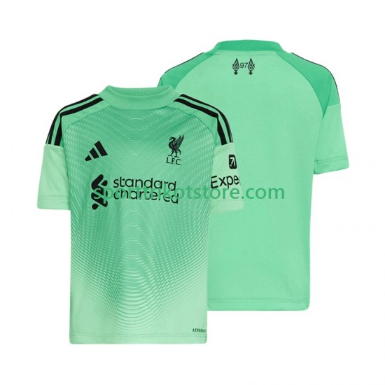 Liverpool Herren Heim trikot 2025-2026 Kurzarm Torwart