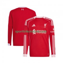 Liverpool Herren Heim trikot 2025-2026 Langarm
