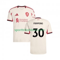 Liverpool Herren Auswärts trikot 2025-2026 Kurzarm Jeremie Frimpong 30