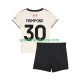Liverpool Kinderset Auswärts trikot 2025-2026 Kurzarm Jeremie Frimpong 30