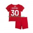 Liverpool Kinderset Heim trikot 2025-2026 Kurzarm Jeremie Frimpong 30