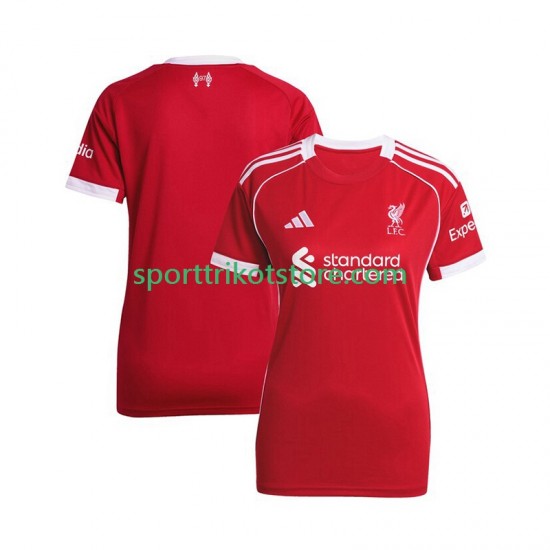 Liverpool Dame Heim trikot 2025-2026 Kurzarm