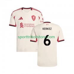 Liverpool Herren Auswärts trikot 2025-2026 Kurzarm Milos Kerkez 6