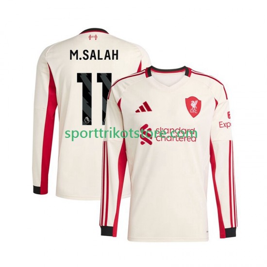Liverpool Herren Auswärts trikot 2025-2026 Langarm Mohamed Salah 11